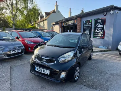 Used Kia Picanto 2012 Black Hatchback