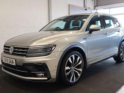 Used VW Tiguan R-line 150 HP (110 kW) 2019 Silver SUV