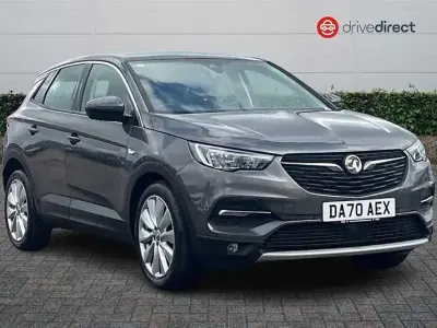 Used Vauxhall Grandland X Elite 130 HP (95 kW) 2020 Grey SUV