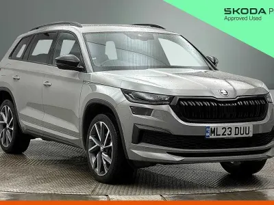 Used Skoda Kodiaq SportLine 110 HP (80 kW) 2023 Meteor grey SUV