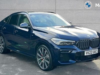 Blue Used 2022 BMW X6 M Sport SUV | £44,513 (Fair price)