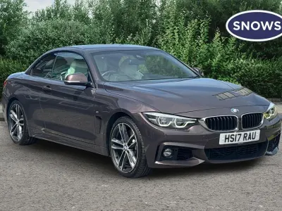 Used BMW 440 M Sport 326 HP (239 kW) 2017 Brown Cabriolet