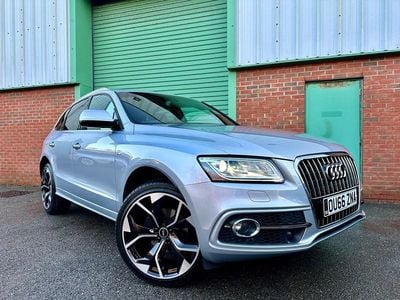 Silver Used 2016 Audi Q5 S-line plus SUV | £12,495 (Fair price)