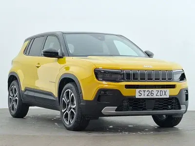 New Jeep Avenger Summit 100 HP (73 kW) 2026 Yellow SUV