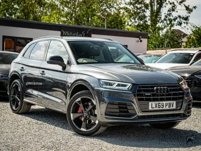 Used Audi Q5 Black Edition 245 HP (180 kW) 2019 Grey SUV
