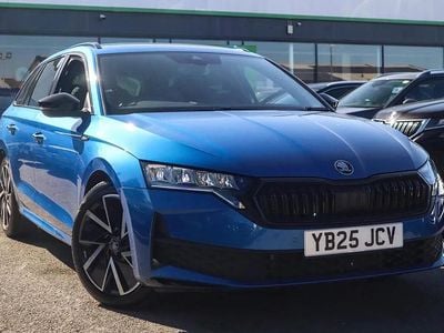 Used Skoda Octavia SportLine 147 HP (108 kW) 2025 Blue Estate