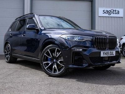 Black Used 2019 BMW X7 M Sport SUV | £46,495 (Good price)