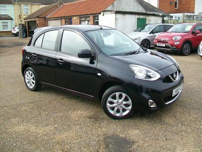 used Nissan Micra 1.2 Acenta 5dr Automatic, 63,000 miles fsh, Satnav, Cruise, Aircon, Alloys.