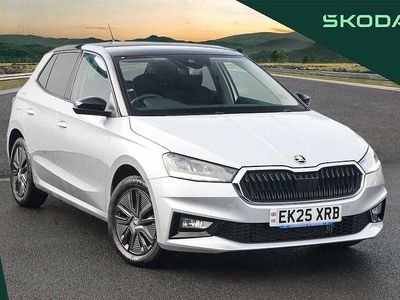 Used Skoda Fabia Design Edition 113 HP (83 kW) 2025 Brilliant silver metallic black magic pearl effect Hatchback