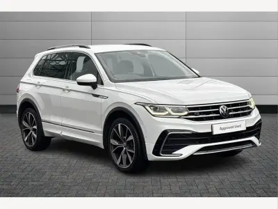 Used VW Tiguan R-line 150 HP (110 kW) 2023 White SUV