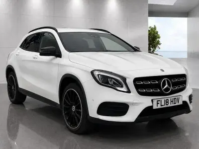 Used Mercedes GLA220 AMG line 177 HP (130 kW) 2018 White SUV