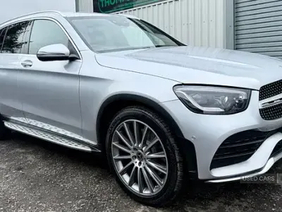 Used Mercedes GLC220 AMG Line Premium 194 HP (142 kW) 2019 Silver Estate
