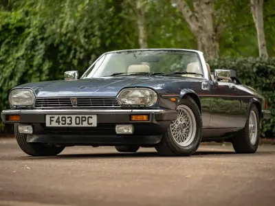 Used Jaguar XJS 284 HP (208 kW) 1989 Blue Cabriolet