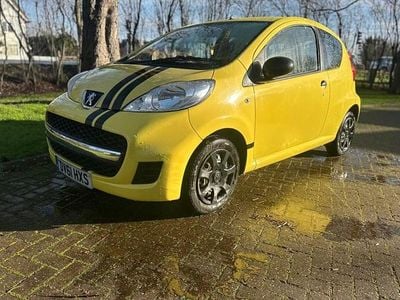 Yellow Used 2011 Peugeot 107 Hatchback | £1,445 (Fair price)