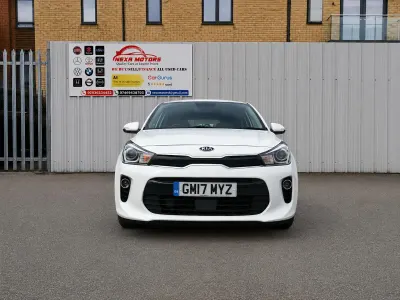 Used Kia Rio 98 HP (72 kW) 2017 White Hatchback