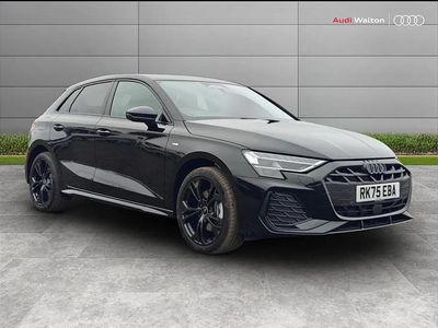 Used Audi A3 e-tron Black Edition 200 HP (147 kW) 2025 Black Hatchback