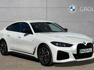 White Used 2025 BMW i4 Shadowline Sedan | £42,995 (Fair price)