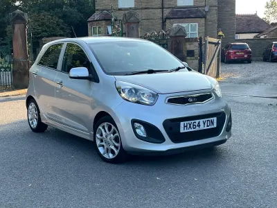 Used Kia Picanto 84 HP (61 kW) 2014 Silver Hatchback