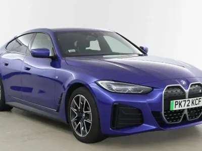 Used BMW i4 M Sport 246 kW (335 HP) 2022 Blue Sedan