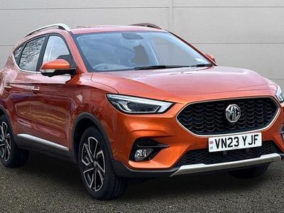 Used MG ZS Exclusive 111 HP (81 kW) 2023 Orange SUV