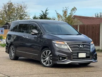 Used Nissan Elgrand Premium Edition 2018 Grey MPV