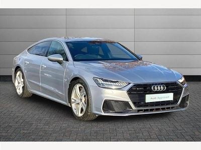 Silver Used 2022 Audi A7 S-Line Hatchback | £27,650 (Good price)