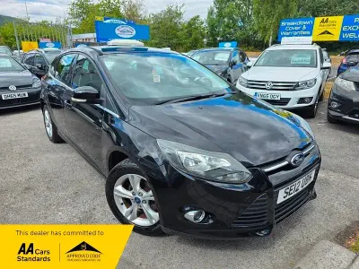 Used Ford Focus Zetec 2012 Black Hatchback