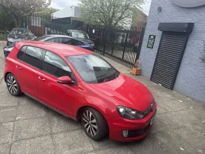 Used VW Golf VII GTD 170 HP (125 kW) 2012 Red Hatchback