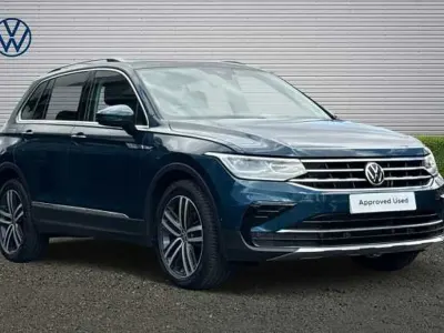 Used VW Tiguan Elegance 150 HP (110 kW) 2021 Blue SUV