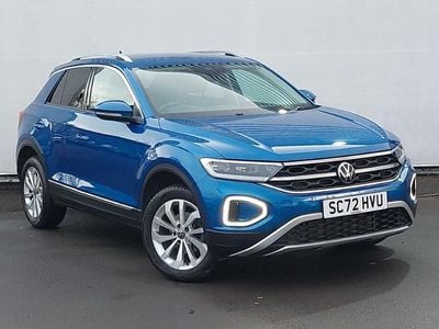 Used VW T-Roc Style 150 HP (110 kW) 2023 Blue SUV