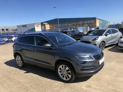 Gebraucht Skoda Karoq SE L 116 PS (85 kW) 2018 Grau SUV