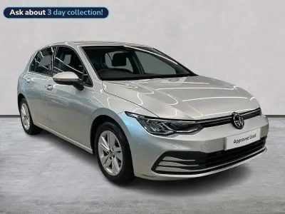 Used VW Golf VII S 150 HP (110 kW) 2021 Silver Hatchback