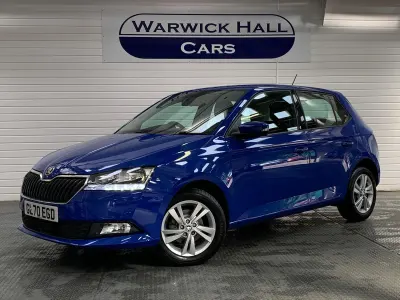 Used Skoda Fabia SE 2020 Blue Hatchback