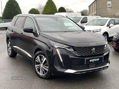 Black Used 2021 Peugeot 5008 Allure Premium Hatchback | £18,890 (A bit pricey)