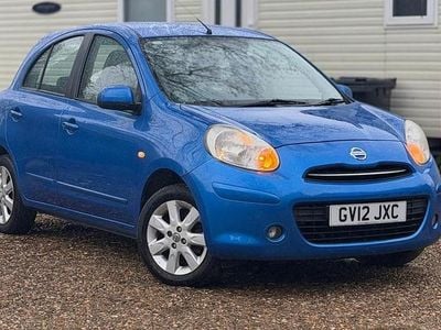 Used Nissan Micra Acenta 2012 Blue Hatchback