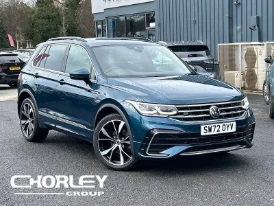 Used VW Tiguan R-line 150 HP (110 kW) 2023 Blue SUV
