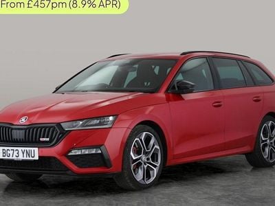 Used Skoda Octavia vRS 245 HP (180 kW) 2023 Red Estate