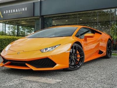 Used Lamborghini Huracán 2018 Orange Coupe