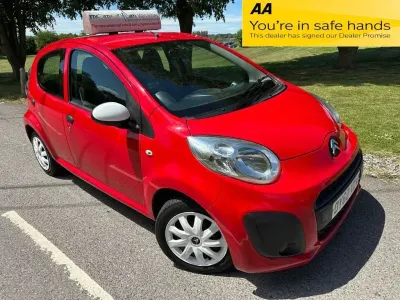 Used Citroën C1 68 HP (50 kW) 2012 Red Hatchback
