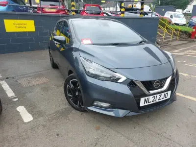 Used Nissan Micra Acenta 92 HP (67 kW) 2021 Grey Hatchback