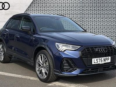 New Audi Q3 Black Edition 150 HP (110 kW) 2025 Blue SUV