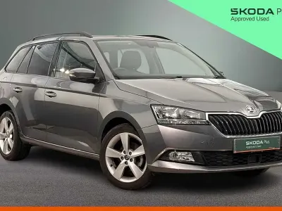 Used Skoda Fabia SE L 94 HP (69 kW) 2022 Graphite grey metallic Hatchback
