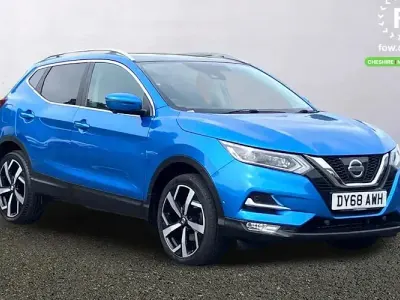 Used Nissan Qashqai Tekna 116 HP (85 kW) 2018 Blue SUV