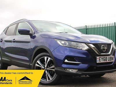 Used Nissan Qashqai N-Connecta 2018 Blue SUV