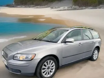 Used Volvo V50 125 HP (91 kW) 2006 Silver Estate