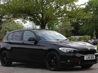Used BMW 118 Sport Line 2018 Black Hatchback