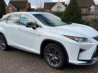 White Used 2017 Lexus RX450h Sport Line SUV | £20,480 (Fair price)