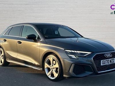 Used Audi A3 S-Line 150 HP (110 kW) 2020 Grey Sedan