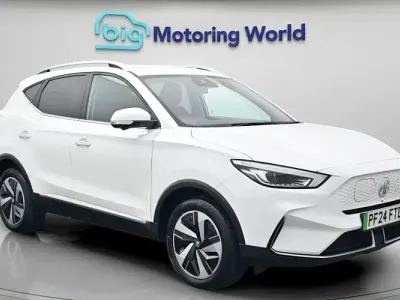 Used MG ZS Trophy Connect 114 kW (156 HP) 2024 White SUV