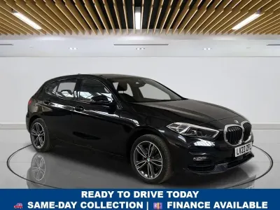 Used BMW 118 Sport Line 136 HP (100 kW) 2022 Black Hatchback